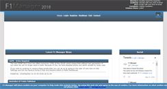 Desktop Screenshot of f1-manager.co.uk