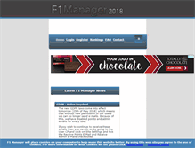 Tablet Screenshot of f1-manager.co.uk